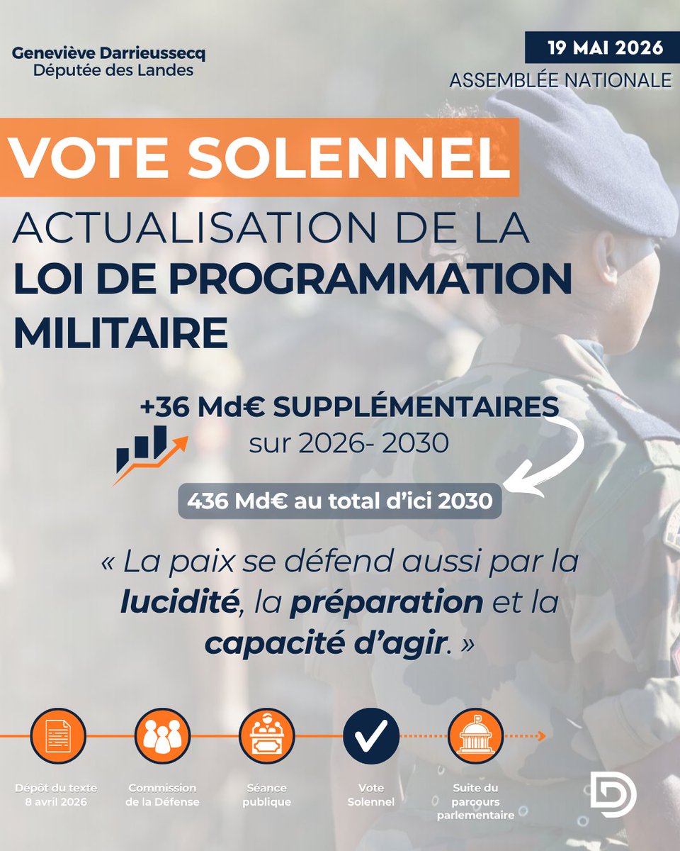 Geneviève Darrieussecq tweet media