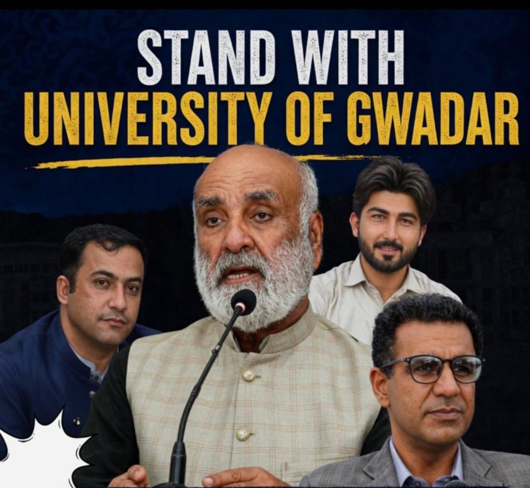 Zafar_Essa's tweet photo. "University of Gwadar"
The Families of The Abducted Professors Are in Severe Anguish,

The Government of Balochistan Should Intensify its Efforts for The Safe Recovery of The Teachers
@PakSarfrazbugti https://t.co/SLDki1y6Cn