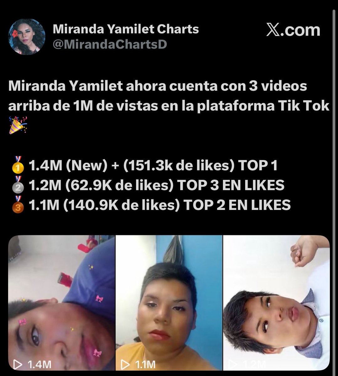 HateMirandaYamilet tweet media