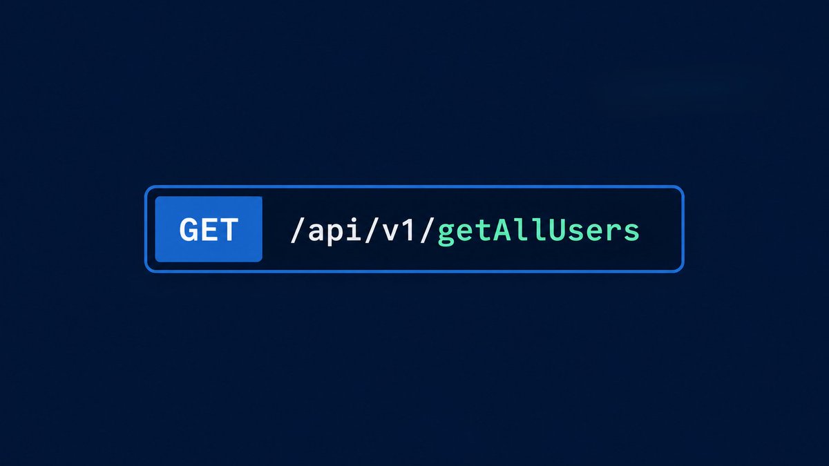 Towfeeq_'s tweet photo. Backend Interview Question ⬇️

A junior dev wrote this endpoint:

/api/v1/getAllUsers

The table now has 50M users

and the API crashes production.

What’s the flaw in this API design? https://t.co/IoJjt84q0S