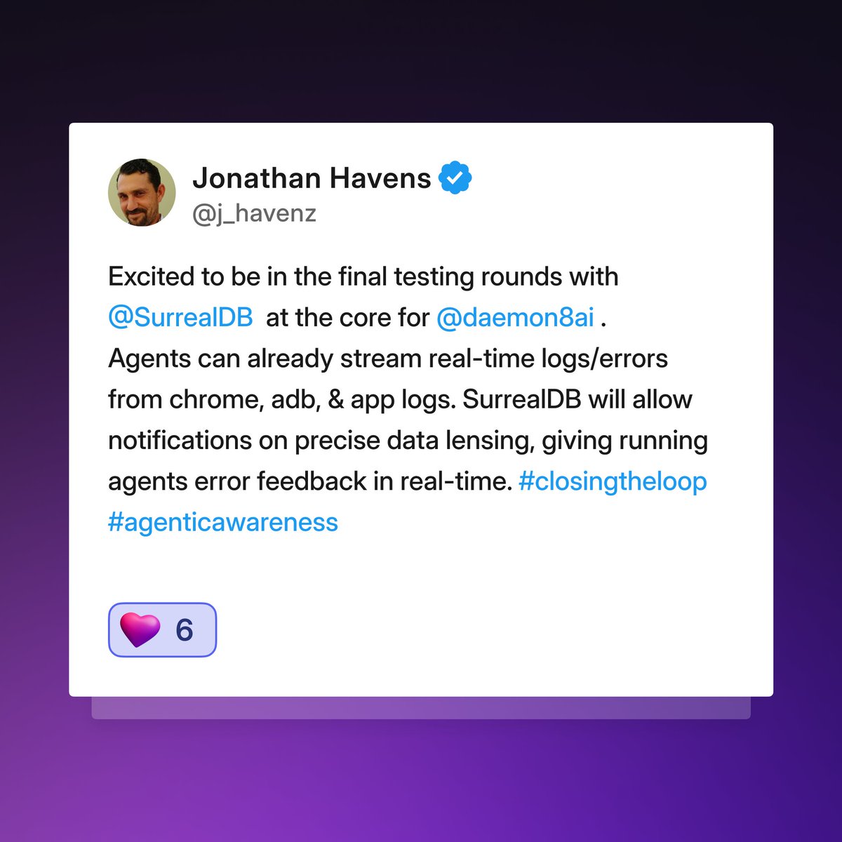 SurrealDB tweet media