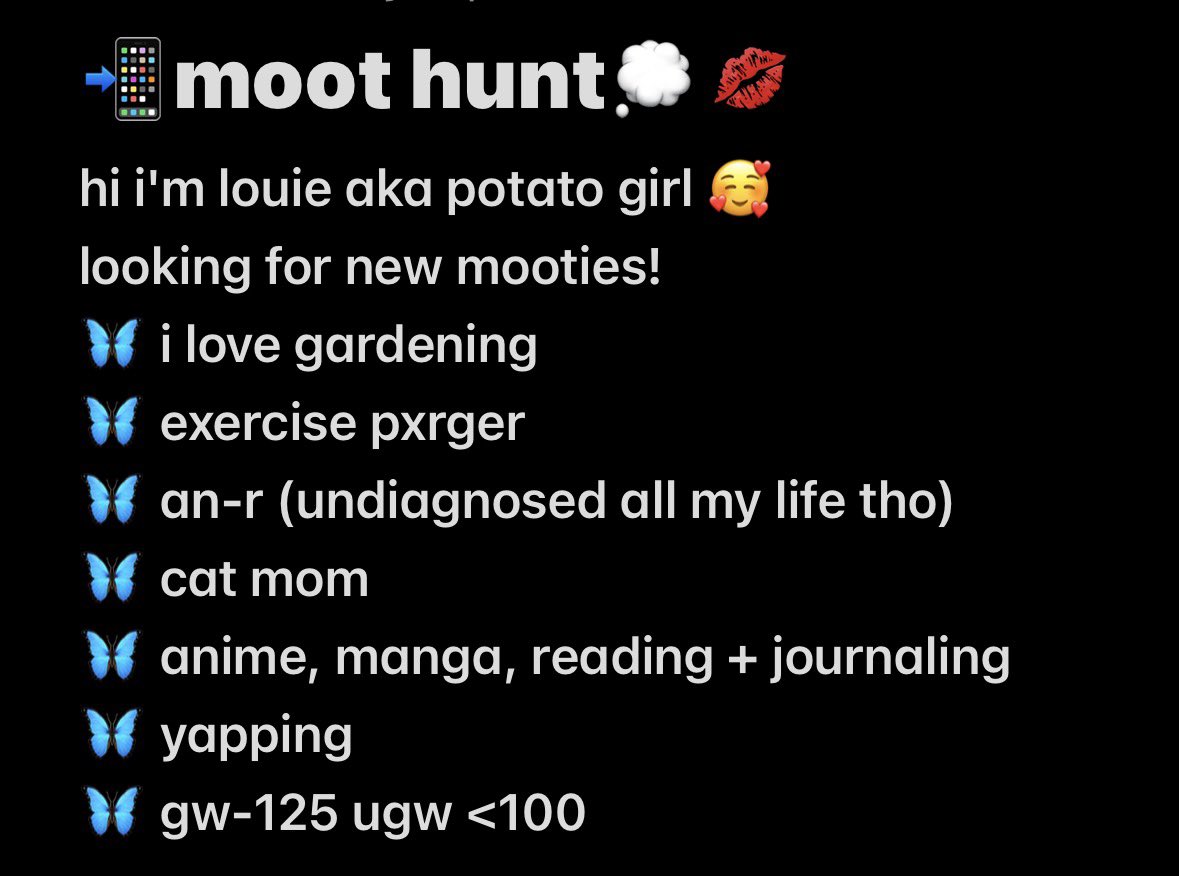 🥔 potato girl (-7/-30) tweet media