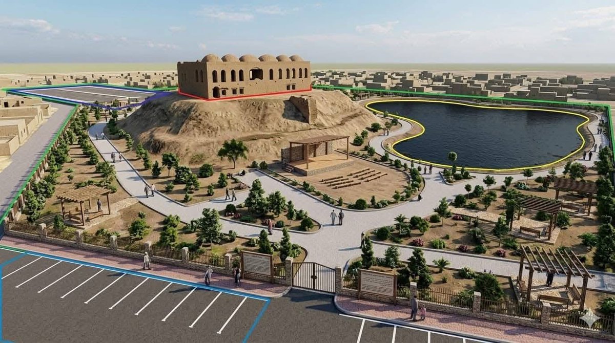 IraqProjects's tweet photo. قطاع السياحة 🇮🇶 | قرب اطلاق اعمال مشروع تطوير “القصر الأسود” في ناحية القيارة ضمن محافظة نينوى وهو مشروع متكامل يهدف إلى تطوير وتأهيل الموقع وتحويله إلى مركز جذب ثقافي وسياحي يعكس عمق الإرث الحضاري للمنطقة. https://t.co/p91vRbEOd4