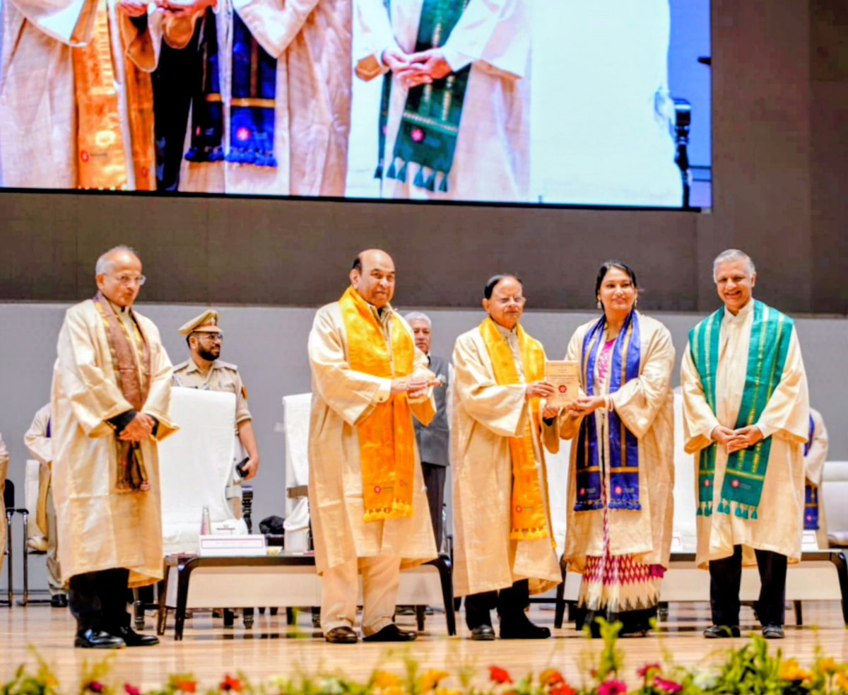 The Śāstrārtha Samman was conferred today at Nalanda University on the ...