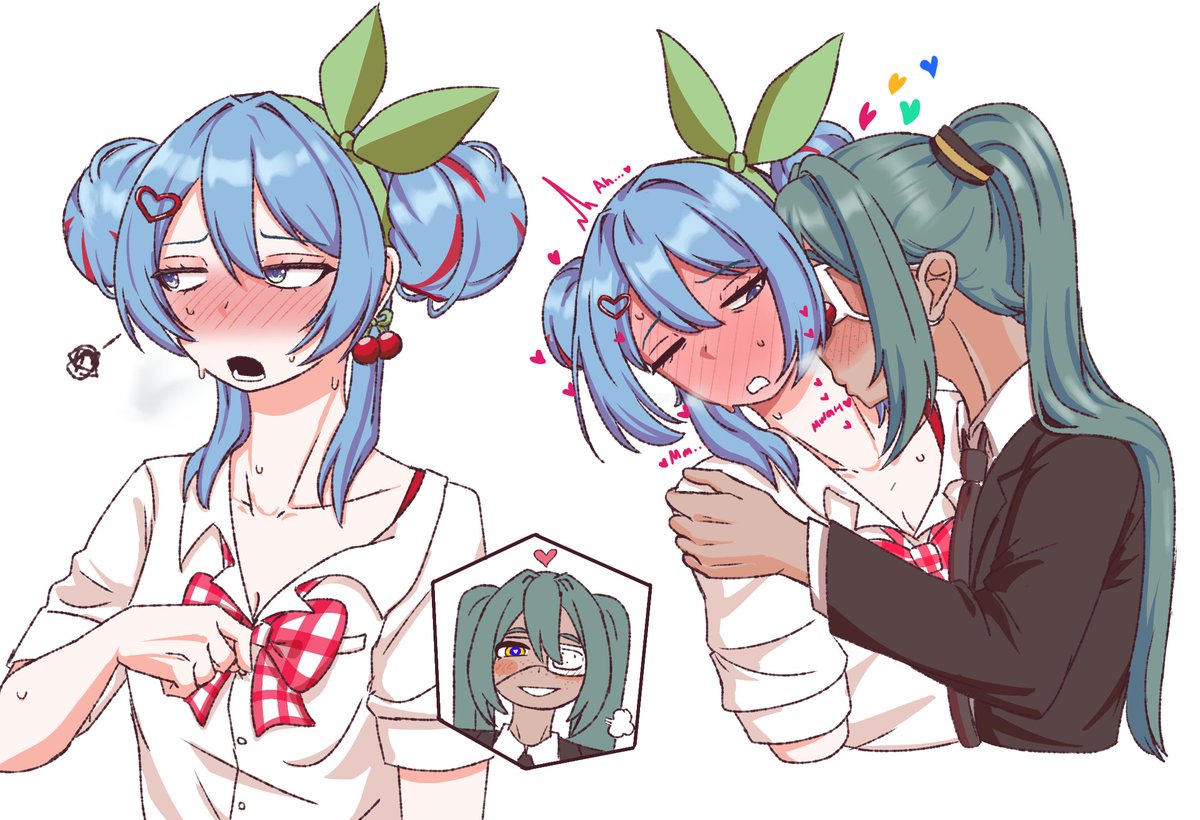 pumpkinton's tweet photo. "Ah~ I love blooming with you." https://t.co/MvOfDKr0tl
