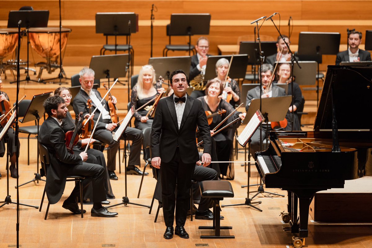 albertopianist's tweet photo. Performing Mozart Piano Concerto K. 271 at the @cankarjevdom in Ljubljana 🇸🇮, with the Slovenian Philharmonic Orchestra under the baton of Joel Sandelson 🎶

©️📸 @DarjaST 
🎹 @SteinwayAndSons https://t.co/fix6c8f55S