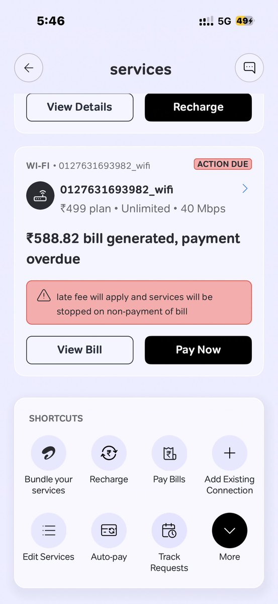 pardeeprohaj's tweet photo. @airtelindia @AdobeExpress Ticket will be closed without solution chasing from 6may  calling customer care many times but No solution https://t.co/m73wsN8YeS