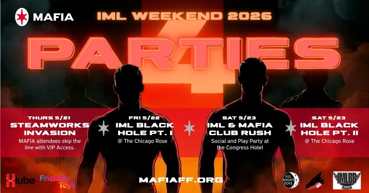IML PLAY PARTIES - MAY 21st, 22nd, & 23rd tweet media