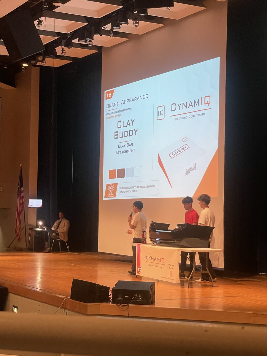 LPHSFCS's tweet photo. A fun morning watching some chefs pitch their products during the Incubator presentations! @LPBusinessEd #WeAreLakePark https://t.co/DgkMlZ56hF