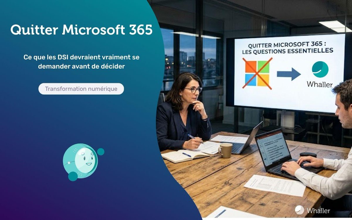 Alexpinsard's tweet photo. Quitter #Microsoft365 : une utopie ? Non, une nécessité stratégique en 2026. 🛡️🇫🇷
Face au #CloudAct et aux cyber-risques, la #SouverainetéNumérique n'est plus une option. Découvrez comment entamer votre transition vers un numérique de confiance🤝.
👉 https://t.co/Jt5lx05qf7 https://t.co/5vX5xWPGPL
