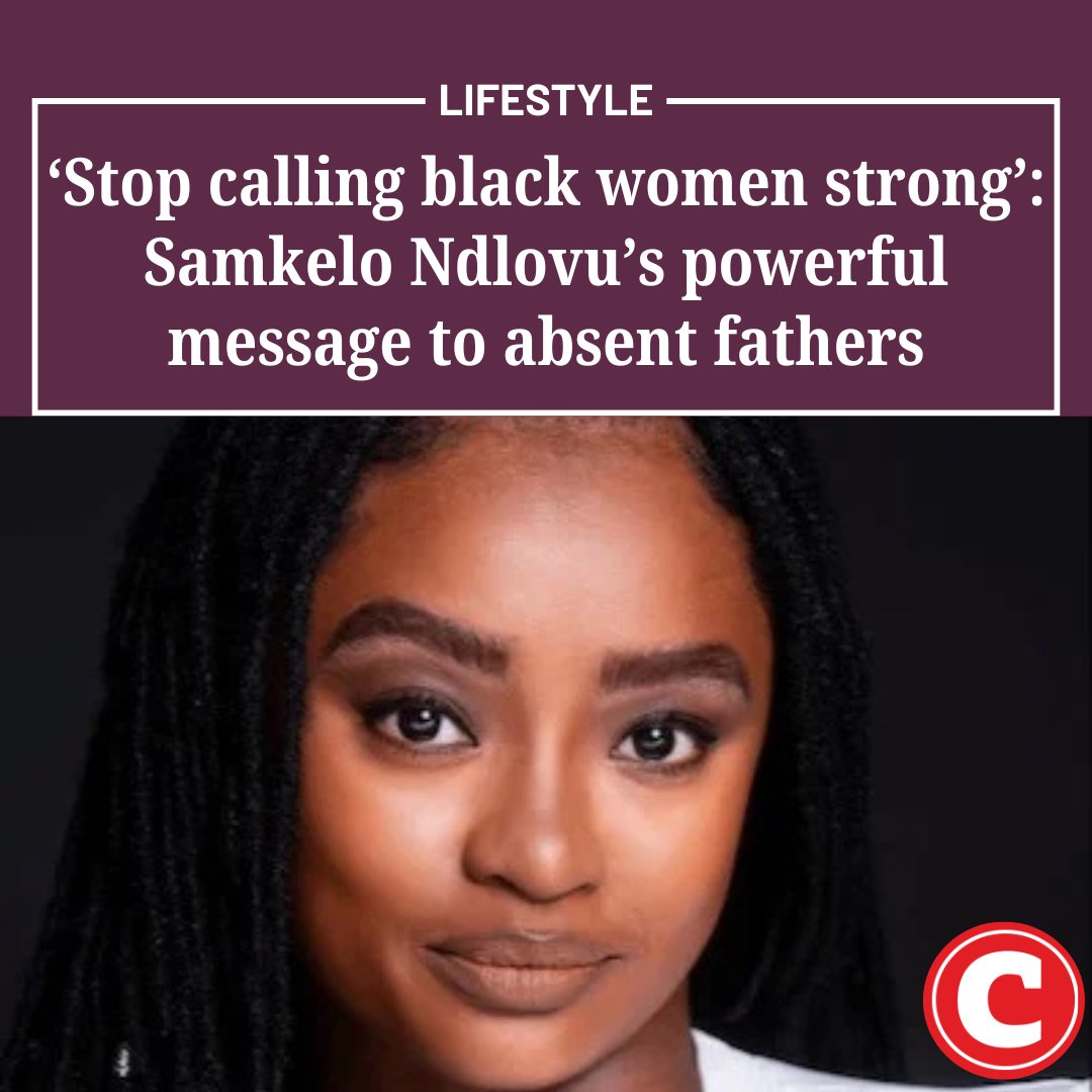 TheCitizen_News's tweet photo. South African actress #SamkeloNdlovu has issued a direct challenge to absent fathers and the society that enables them, as she steps into one of her most personally resonant roles to date.

#TheCitizenLifestyle

Read more ⬇️
https://t.co/oWcUFuo1SX https://t.co/JVomQtovb9