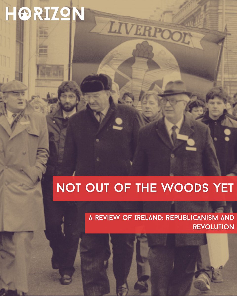 HorizonMag1917's tweet photo. 🌅New Review🌅

Bernie McAdam offers a critical review of Alan Wood's book on Republicanism. Arguing that the books issues are downstream of the economism of Ted Grants  Militant tendency

👇Read Below👇 https://t.co/9xIL7opE15