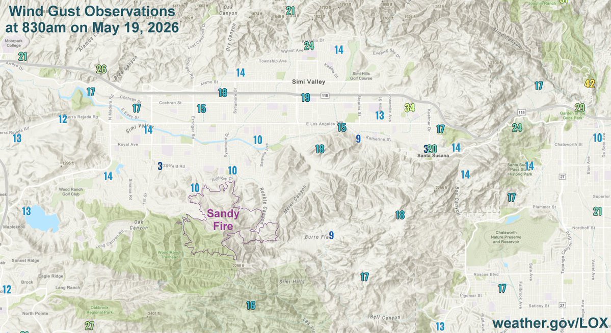 NWS Los Angeles tweet media