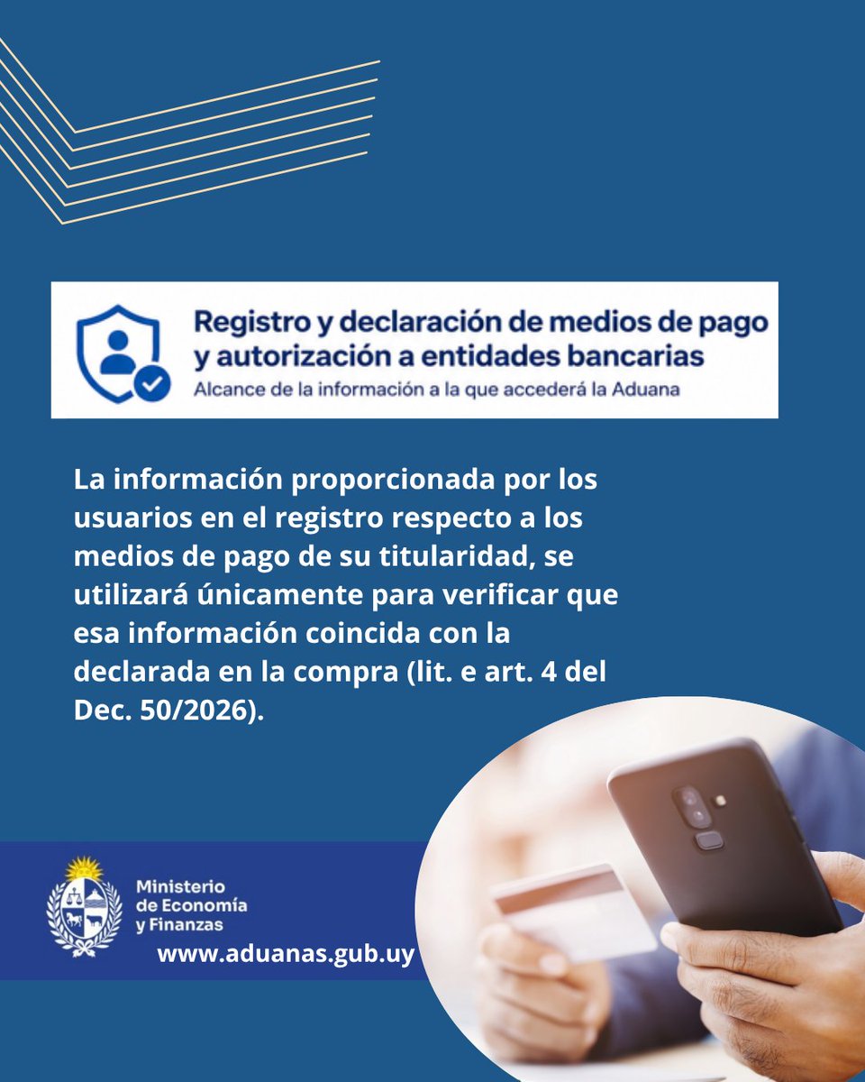 Aduanas Uruguay tweet media