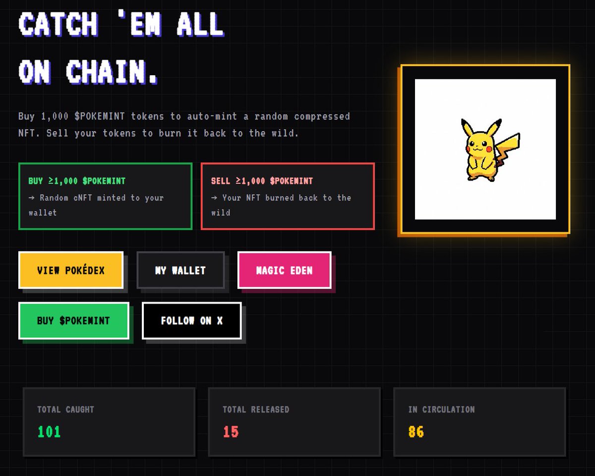 Pokemint On Solana tweet media