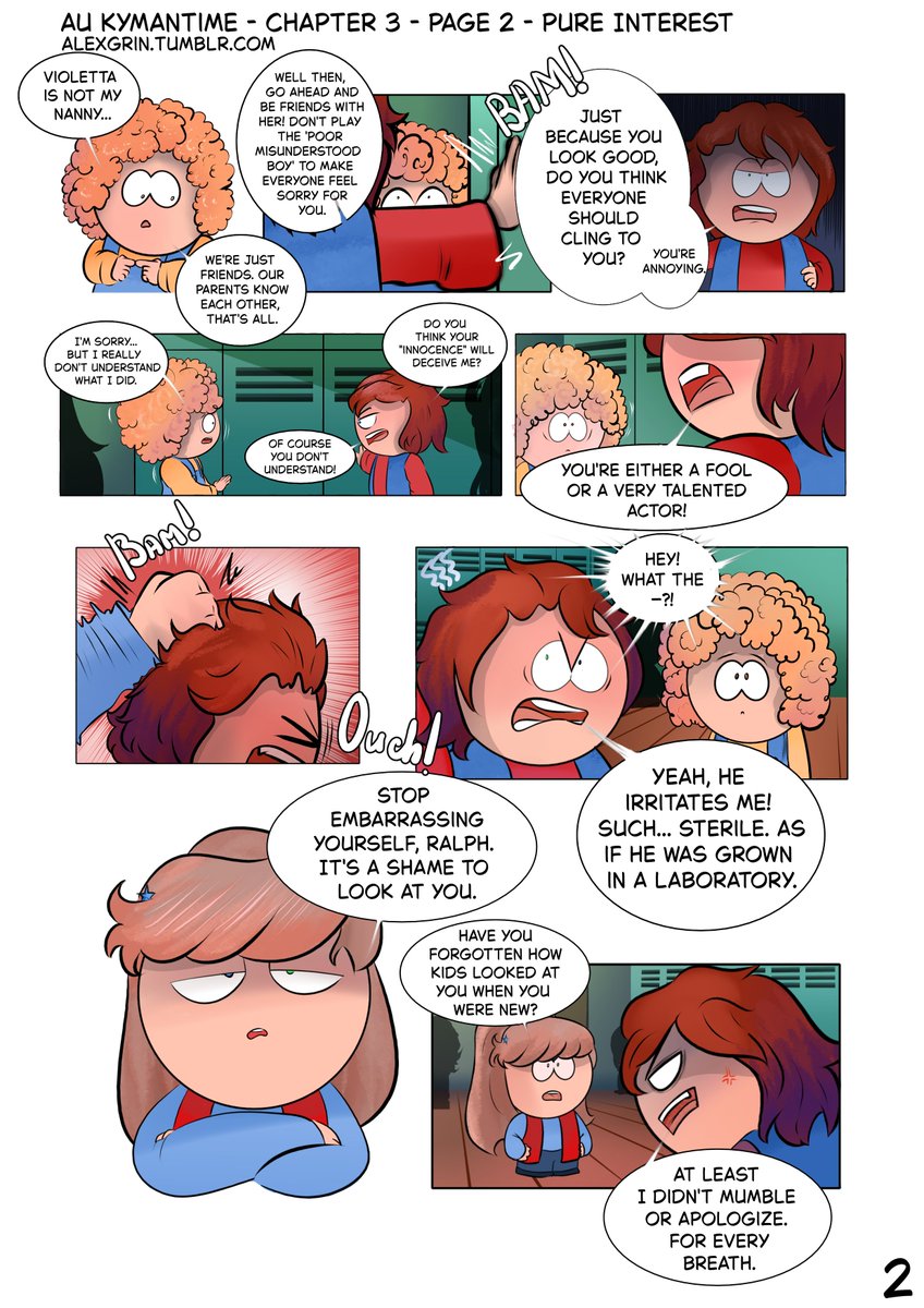 AbigailSentry's tweet photo. ((1/3) AU #Kymantime) Chapter 3 - Pure interest
I'm back!
#kyman #southpark #spkyman #sp #KyleBroflovski #ericcartman #cartyle #spocs #spoc #courtneycartman #henrybroflovski https://t.co/ZrdNs3UPk4