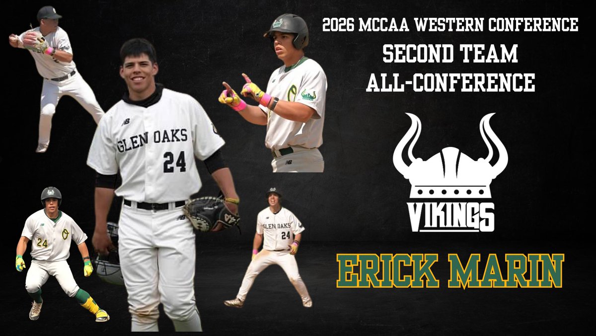 govikesbaseball's tweet photo. Congratulations to our MCCAA 2026 Western Conference Second Team All-Conference player! https://t.co/rIU0scWBLa