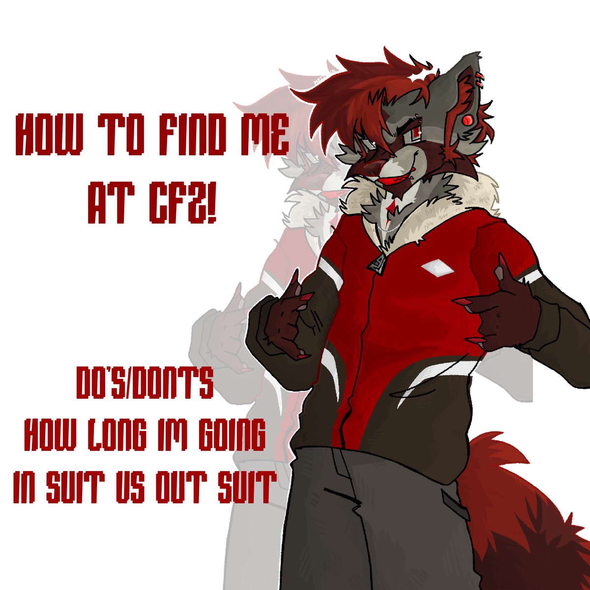 rukkusracc's tweet photo. IM GOING TO CFZ 26’
#confuzzled #furryfandom https://t.co/BcRK1DB96c