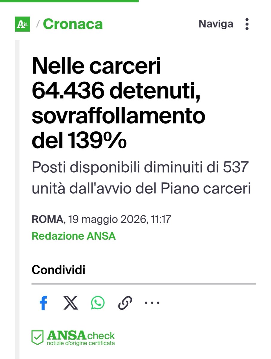 LucaRuberti's tweet photo. Nessun atto di clemenza qui?
@Montecitorio @Senato_RI https://t.co/xKEKLIVjG5