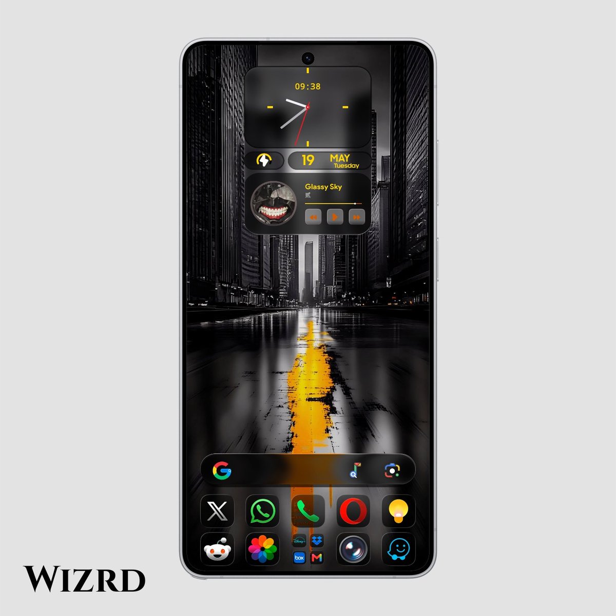 Wizardcrack's tweet photo. GLASSY SKY
Glass widgets PRO @justnewdesigns

iPrismOs dark icons @EatosApps
On @SmartLauncher https://t.co/hbZ6H0phcW