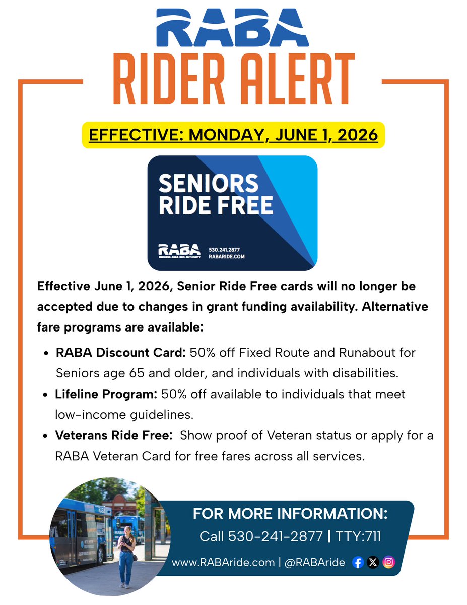 RABA - Redding Area Bus Authority tweet media