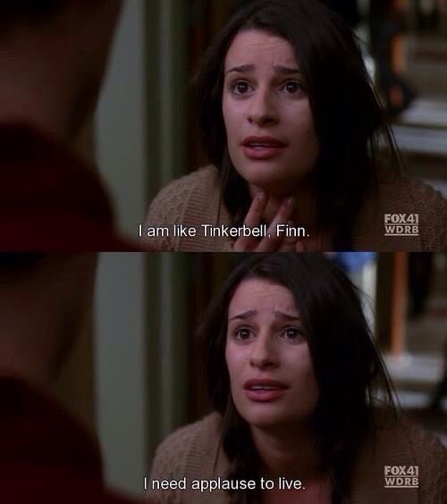 EDoerrman's tweet photo. In honor of Glee premiering 17 years ago, let it be known this was going to be my senior quote if we had them https://t.co/7BaZlNpynu