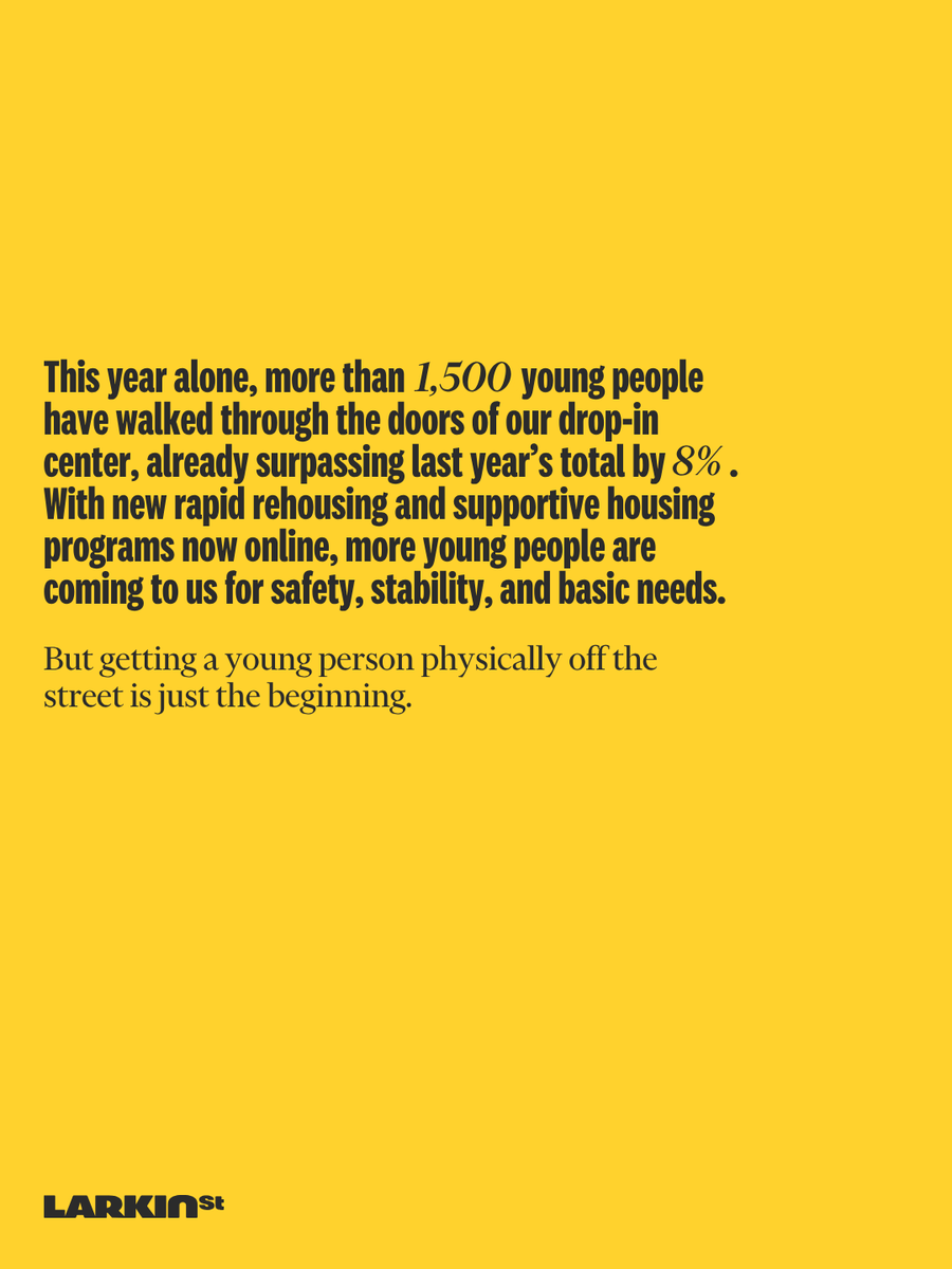 Larkin Street Youth Services tweet media