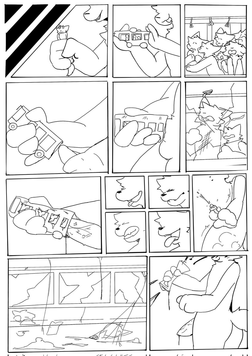 duskhhh's tweet photo. 一些关于巨大化的漫画
P1～P4 https://t.co/vd0Q0Itmev