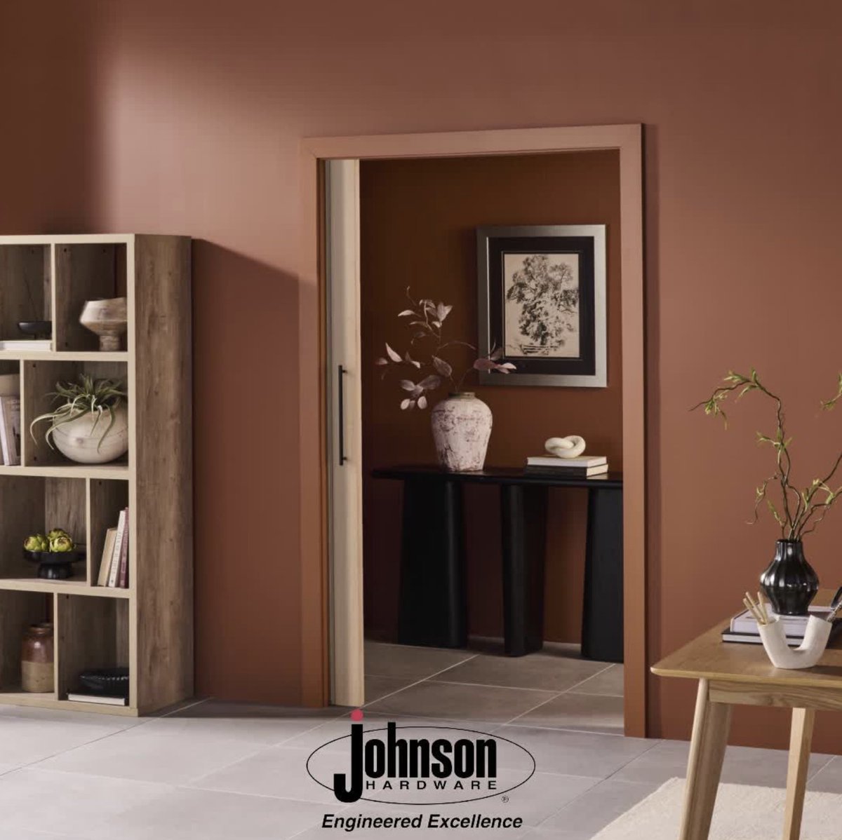 JohnsonHrdware's tweet photo. A workspace should feel open, flexible, and built for focus.
The 1500SC pocket door system brings smooth, reliable sliding performance to office environments—perfect for conference rooms, private offices, and collaborative spaces where clean design and dependable function matter.
Quiet operation, strong build, and a streamlined look that fits right into modern workplaces.
#JohnsonHardware #1500SC #OfficeDesign #SlidingDoors #WorkspaceSolutions