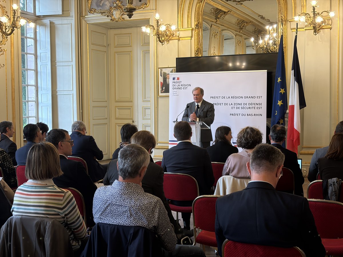 Préfet de région Grand Est & du Bas-Rhin 🇫🇷🇪🇺 tweet media