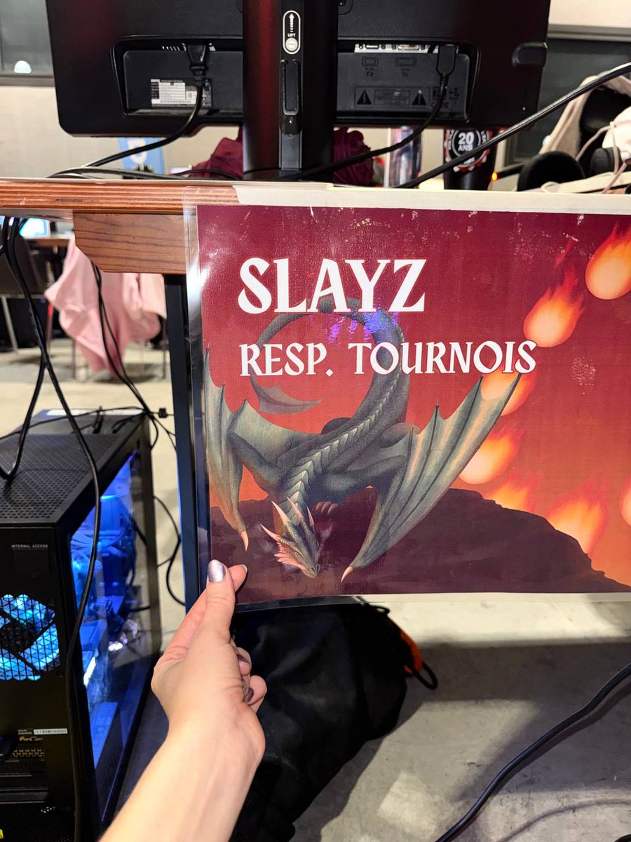 Slayz_ing's tweet photo. This PolyLAN43 was a blast, as usual 🥳

We got to sponsor it once again with @DigitalForge_CH. It is always a pleasure to support the local Esports ecosystem! 🎮

Thanks to everyone who made P43 a gorgeous event, much love to the staff, players and my fellow committee members.❤️ https://t.co/nXhsecULPI