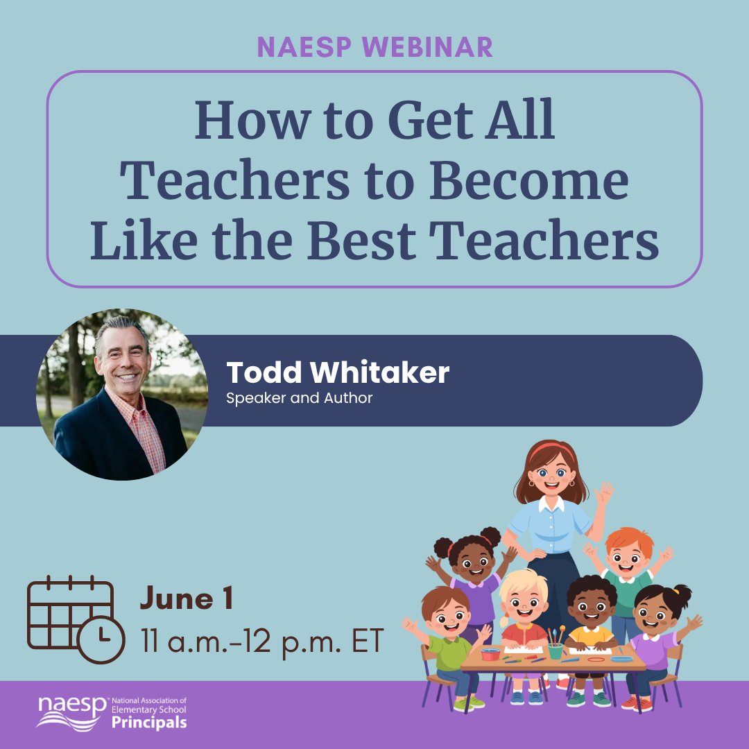National Assoc. of Elementary School Principals tweet media