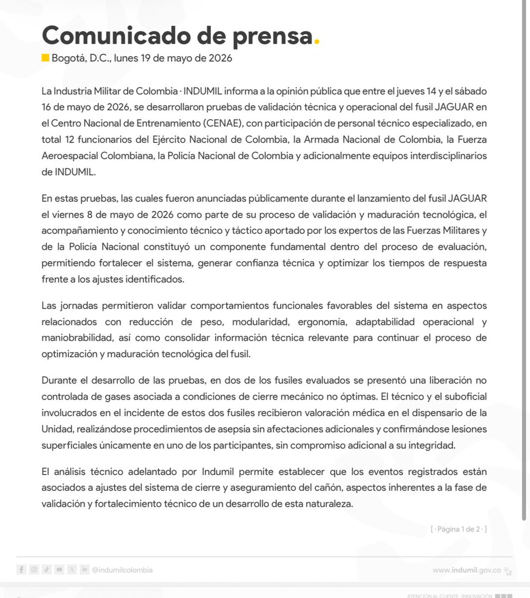 ÚltimaHoraCaracol tweet media