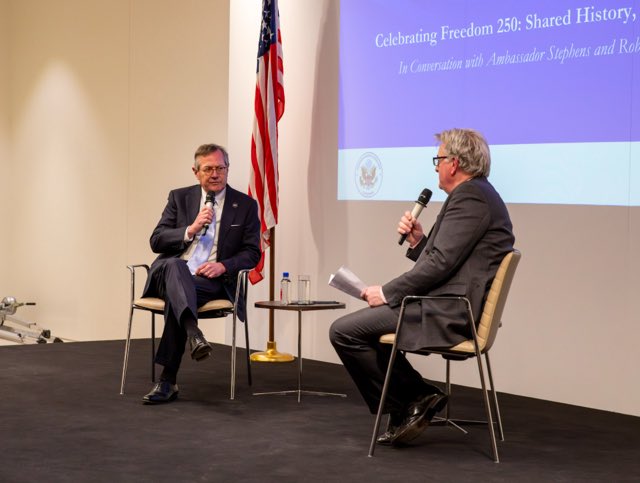 Ambassador Warren Stephens tweet media