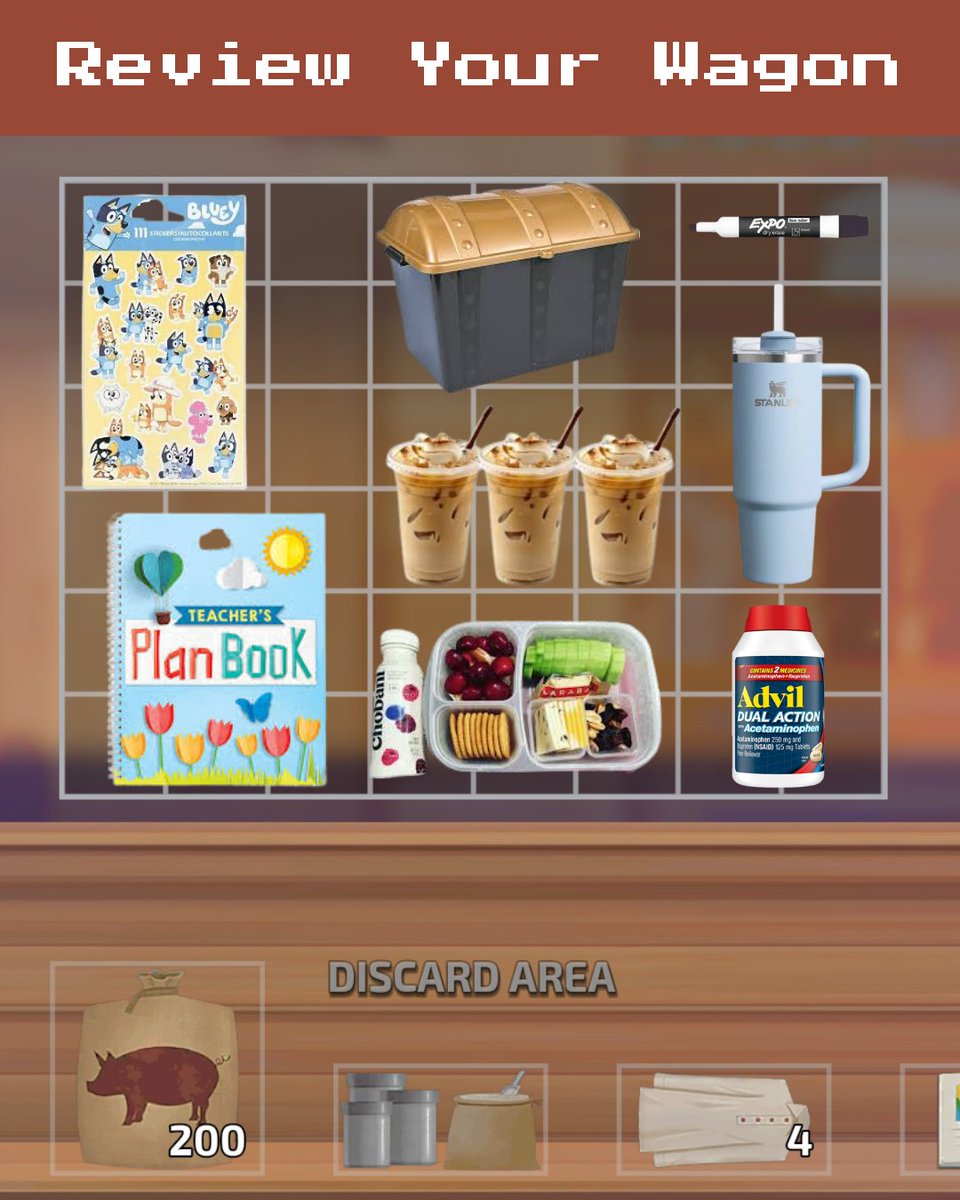 oregontrail's tweet photo. Rations: Snacks confiscated from students. https://t.co/aYbcIpSfFh