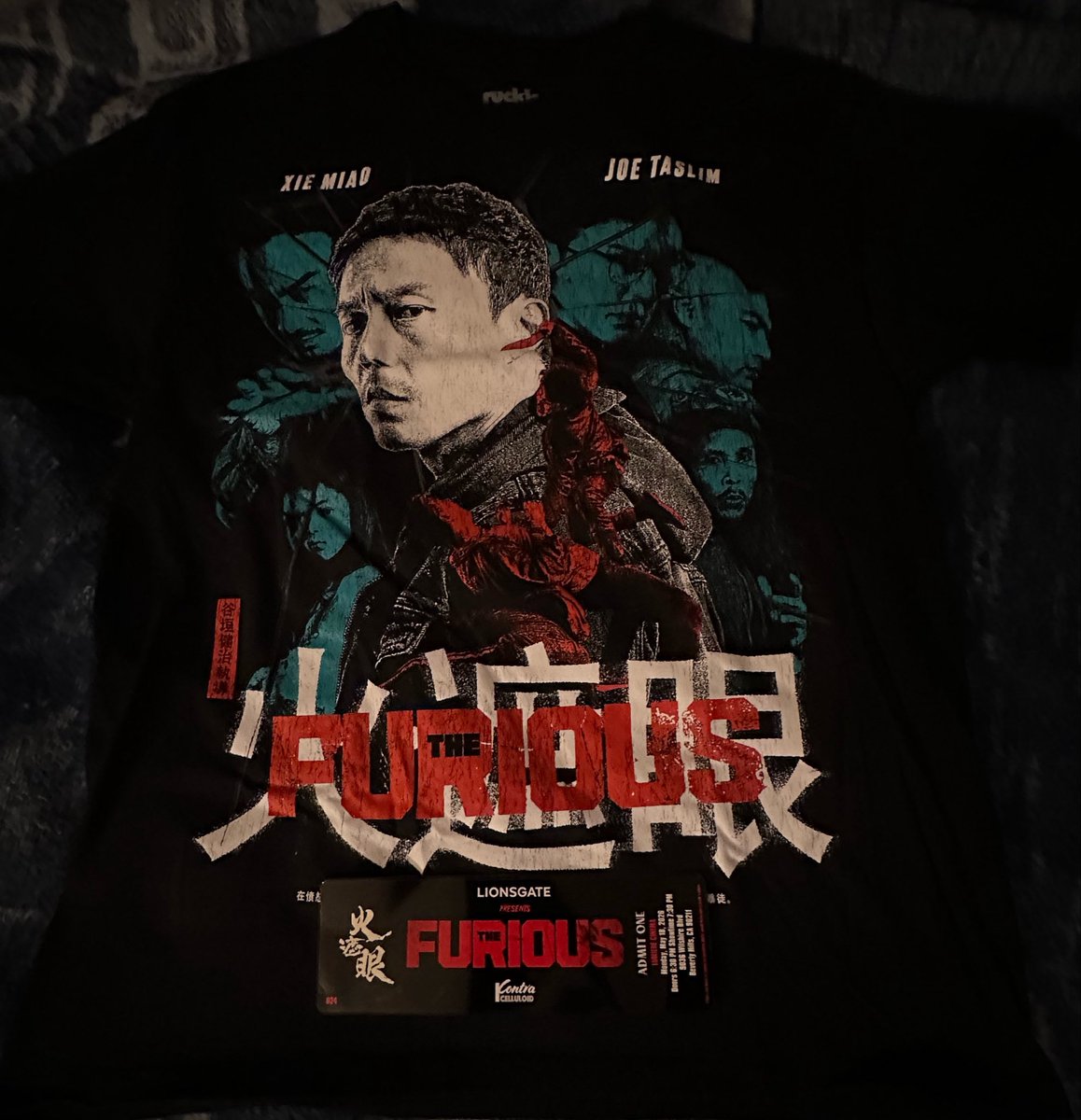 iNCREDiPiNOY's tweet photo. The Furious @Ruckingfotten Shirt. @NinjaPleaseDJ @contracelluloid @Lionsgate https://t.co/U4E75PyuMU