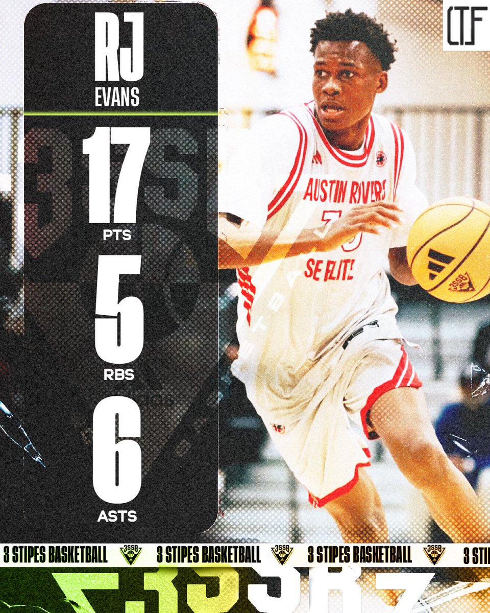 4qhcaden's tweet photo. Austin Rivers SE Elite RJ Evans: 17 PTS, 5 REB, 6 AST @SE_Elite_3SSB @3SSBCircuit https://t.co/6Slu5cVe5T