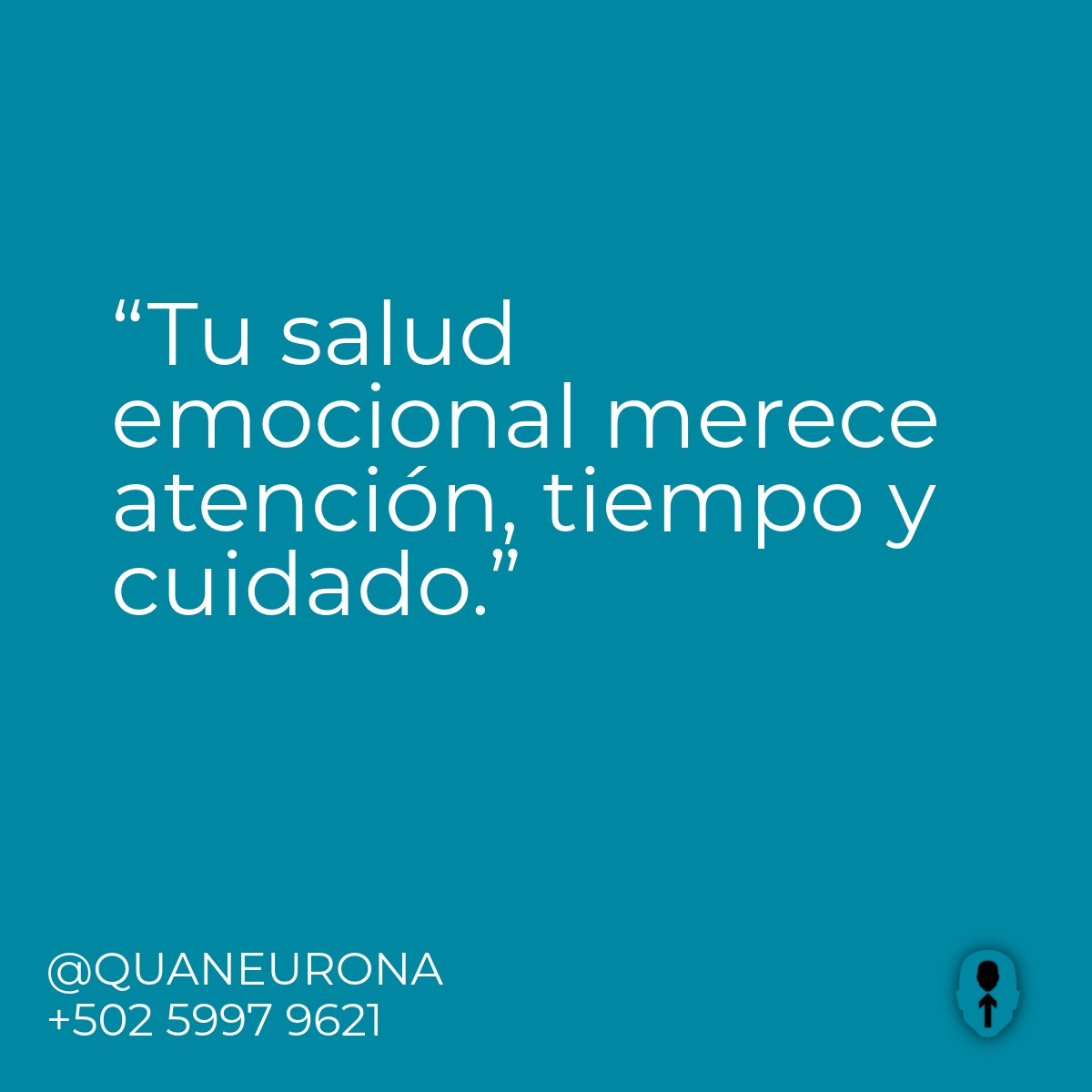 QUANEURONA's tweet photo. Si hay algo que te pesa y no sabes con quién hablar…
escribe “DESAHOGO” a nuestro WhatsApp 5997 9621.

#Autoestima
#PsicologiaGuatemala
#PsicologoGuatemala
#TerapiaGuatemala https://t.co/uwUH8UR1NN