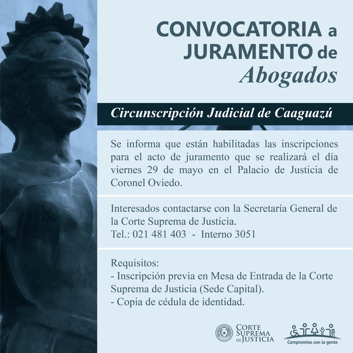 Corte Suprema CSJ tweet media