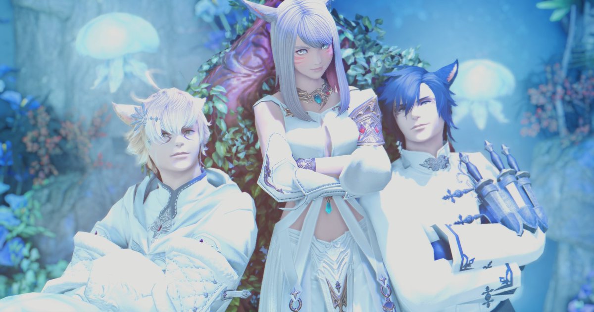 FF14NiaLavixh's tweet photo. CWLSのメンバーと撮ったよ😀
#FF14 #FF14SS #ミコッテ #GERADE https://t.co/zlR9Prmzpe