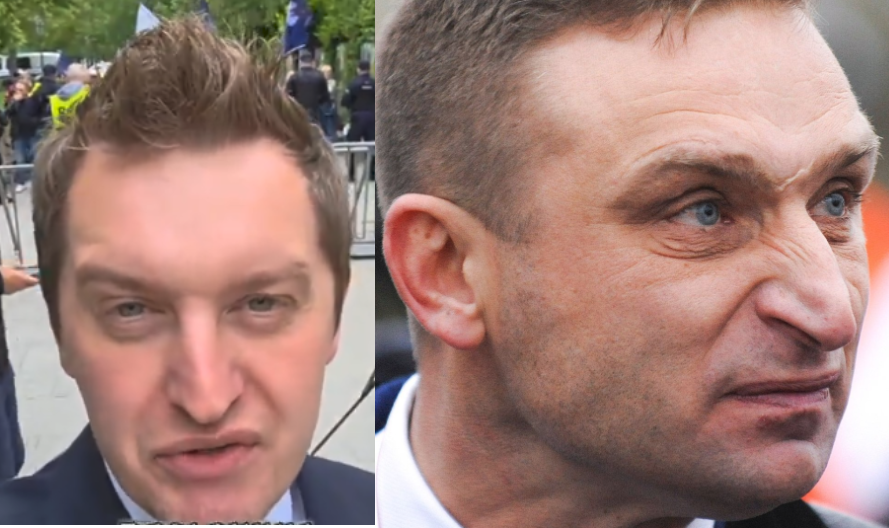 PeterSon74_X's tweet photo. @sjkaleta Jesteście jakoś spokrewnieni? 🤔 https://t.co/W4x3PkHQIe