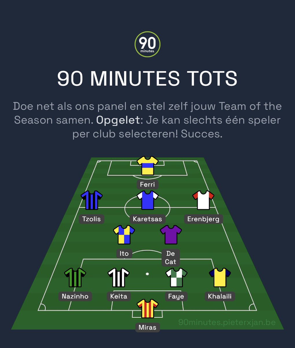 YMichils's tweet photo. @PieterxJan @90minutespod Misschien iets té aanvallend. https://t.co/ecAYGUpw7u