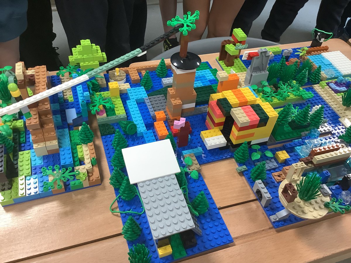 StJohnsThornham's tweet photo. Years 2-6 participated in a Lego Workshop today and were given the task of designing spaces for nature! They had to think of ways of improving our local area- designing animal habitats, green areas and more places for families to explore! https://t.co/NPEOksyiyG
