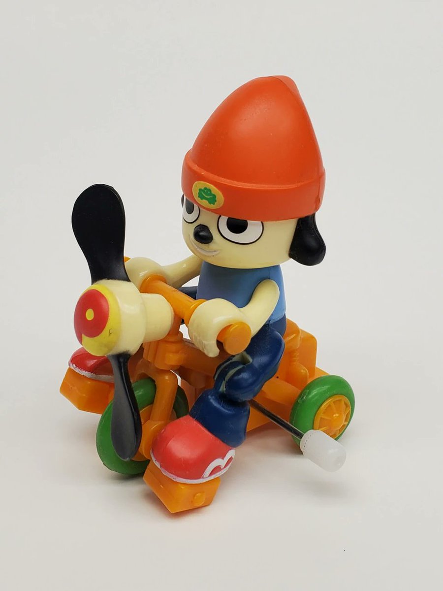 DailyLammy's tweet photo. PaRappa the Rapper | Wind-up PaRappa https://t.co/350SBs7FOp