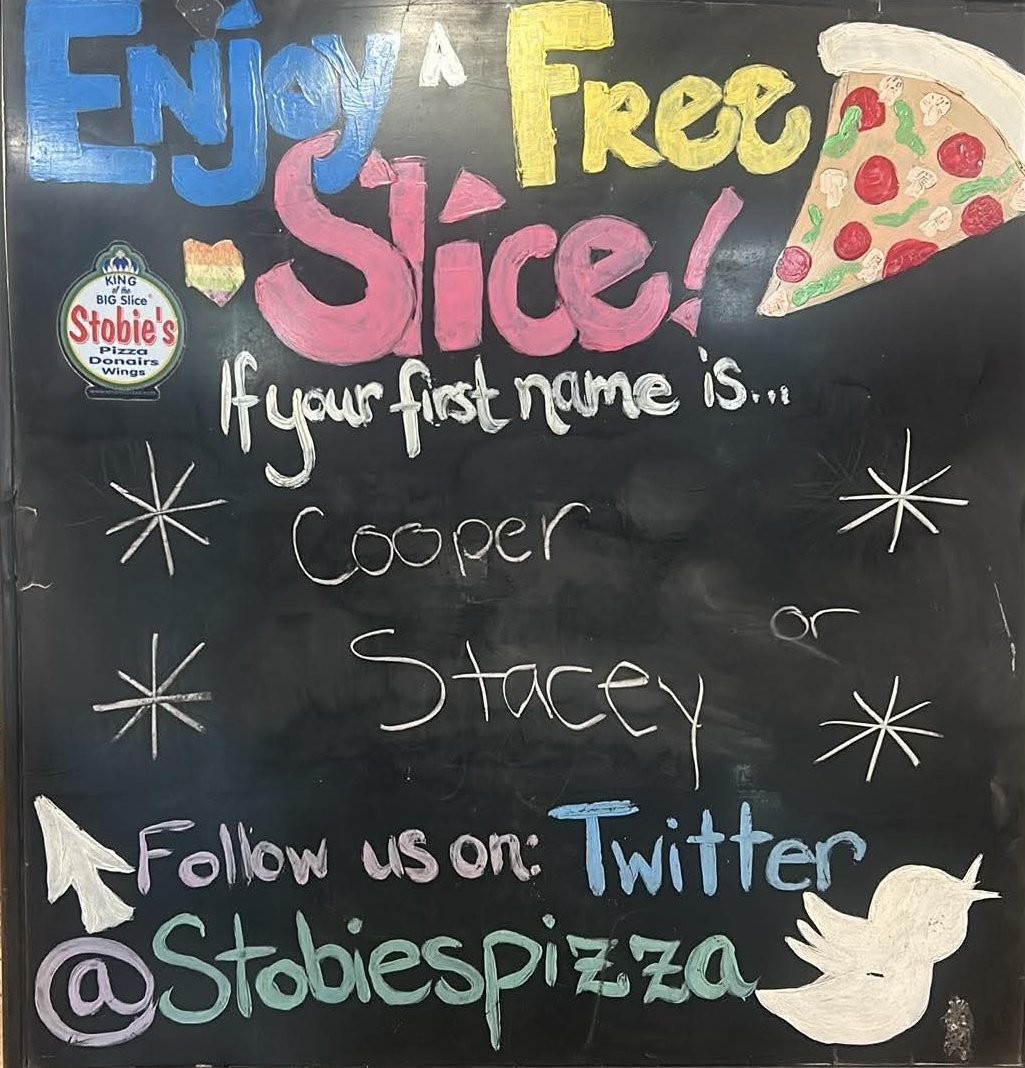 STOBIE’S PIZZA (@Stobiespizza) / Posts / X