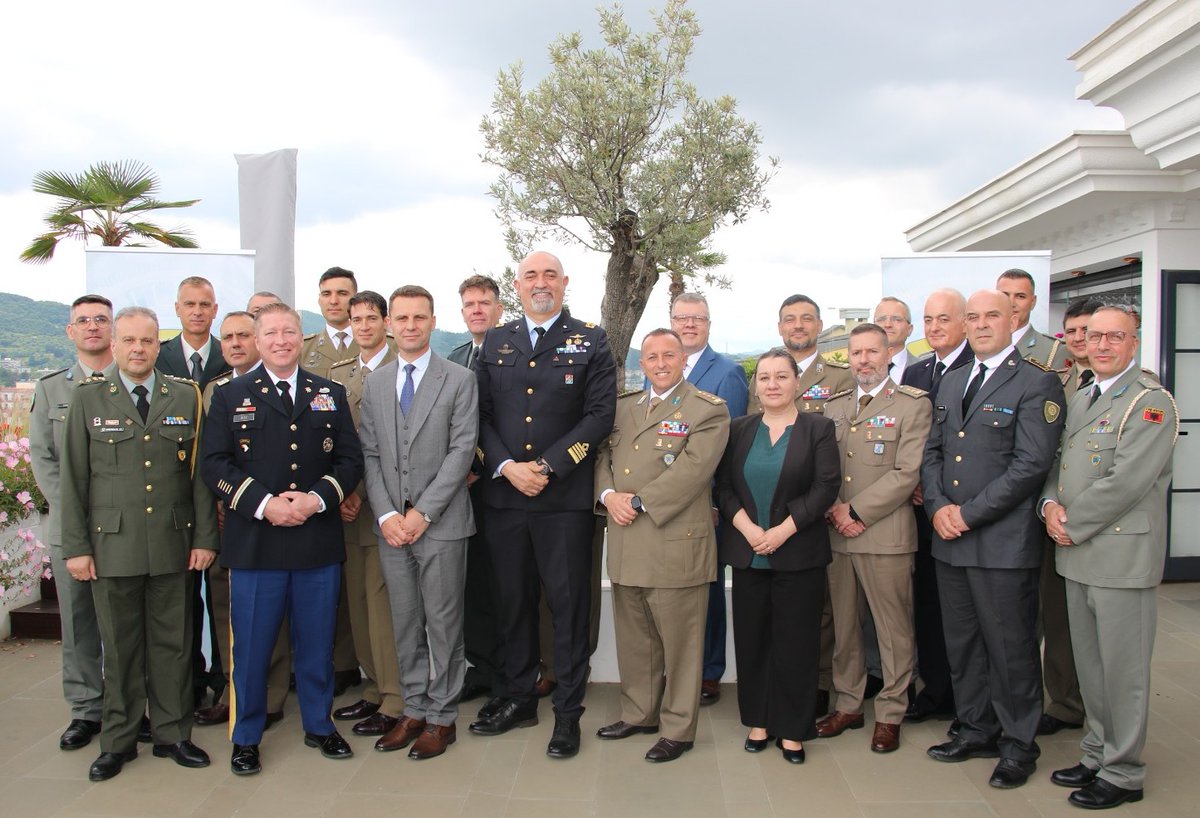 NATOSFACOE's tweet photo. The 1st Steering Committee Meeting 2026 of the #NSFACOE, hosted by the Sponsoring Nation #Albania, was successfully concluded.
The COE provided the sponsoring, contributing, and observer nations with updates on the main ongoing initiatives and projects
#NATO #WeAreNATO #Tirana https://t.co/o0uUmfO1mI