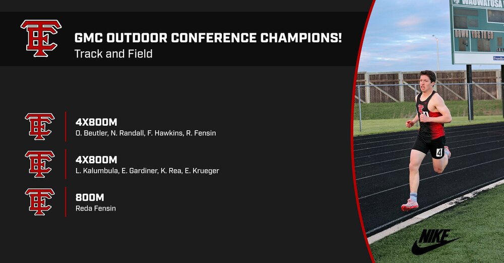 TosaRedRaiders's tweet photo. GMC Outdoor Conference Champions https://t.co/hUVJUsXjMH https://t.co/XHR0tBcRzu