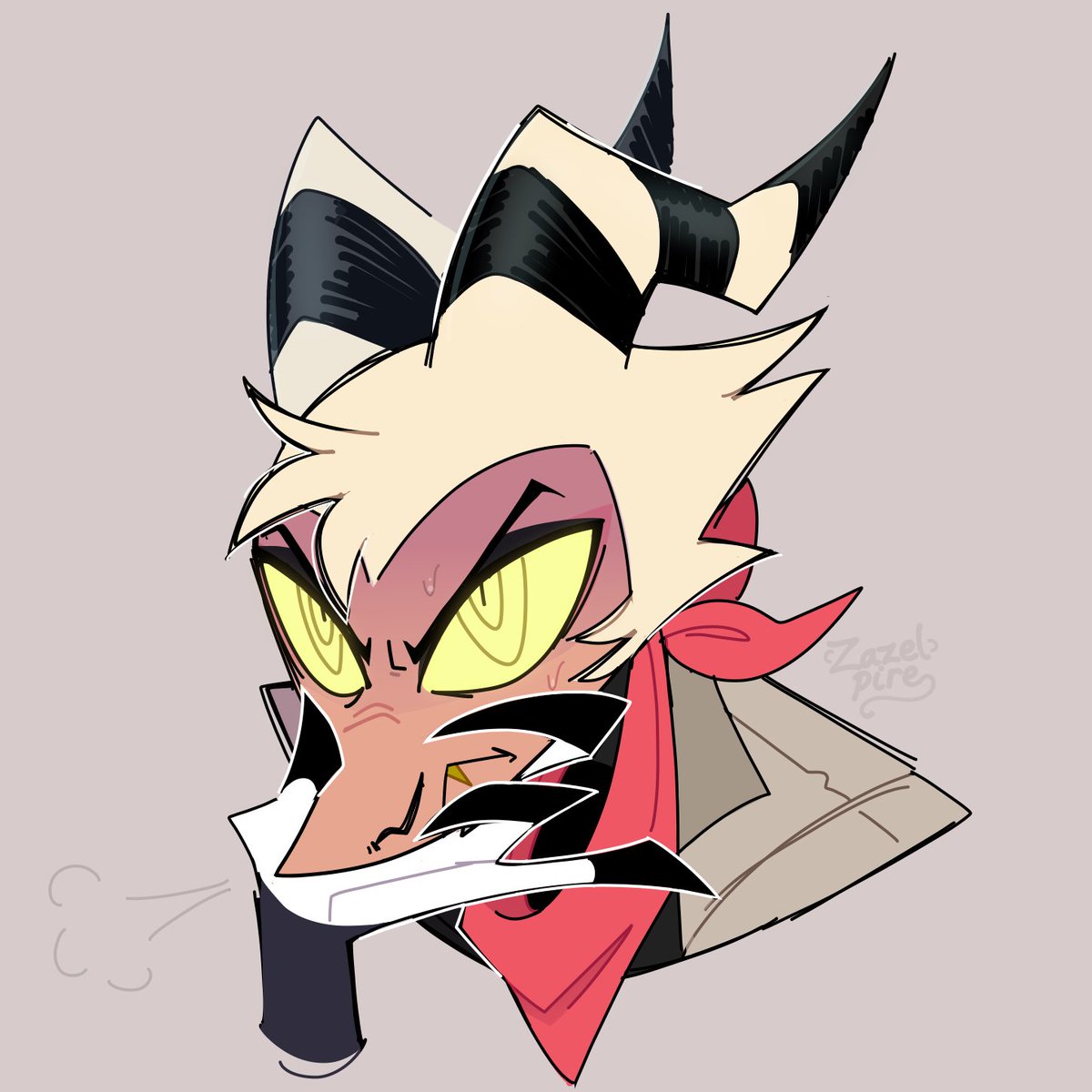 Zazelpire's tweet photo. warmup Striker sketch because if I go too long without drawing him I get the jitters
#HelluvaBoss #HelluvaBossStriker https://t.co/WO5OEQK6Sx