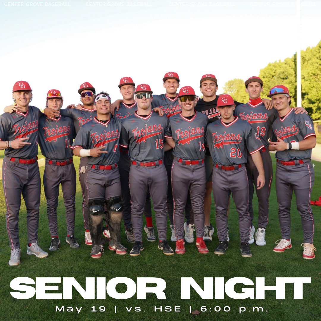 cg_baseball's tweet photo. Show out for senior night tonight. https://t.co/c6Nnq7rOrP