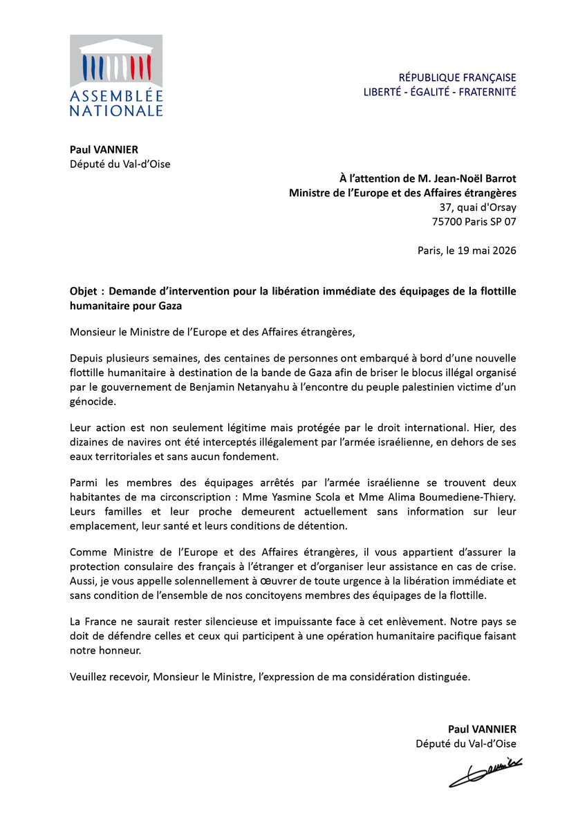 Paul Vannier tweet media